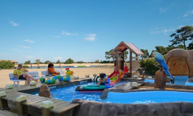 Mobile-Home 6 Personnes Cap Ferret Claouey Экстерьер фото