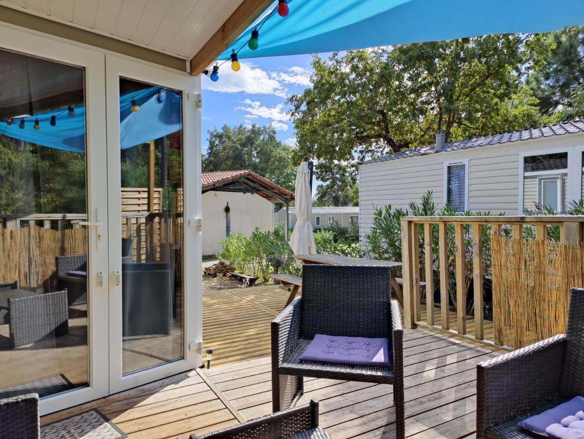 Mobile-Home 6 Personnes Cap Ferret Claouey Экстерьер фото